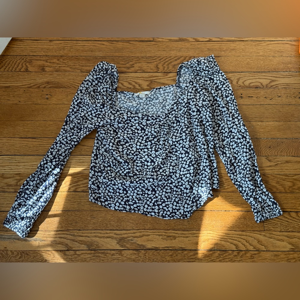 Boden Floral Top - Size 8